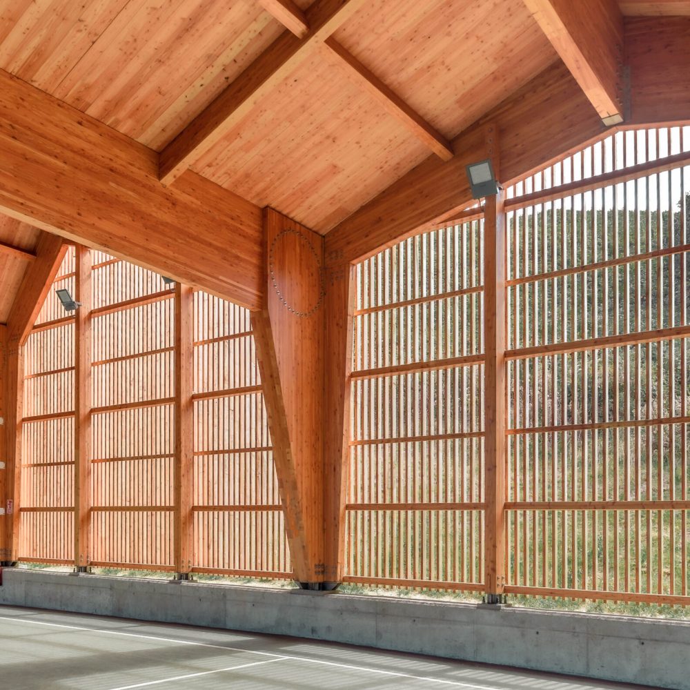 A Multi-purpose covered court in Gijon, Spain
