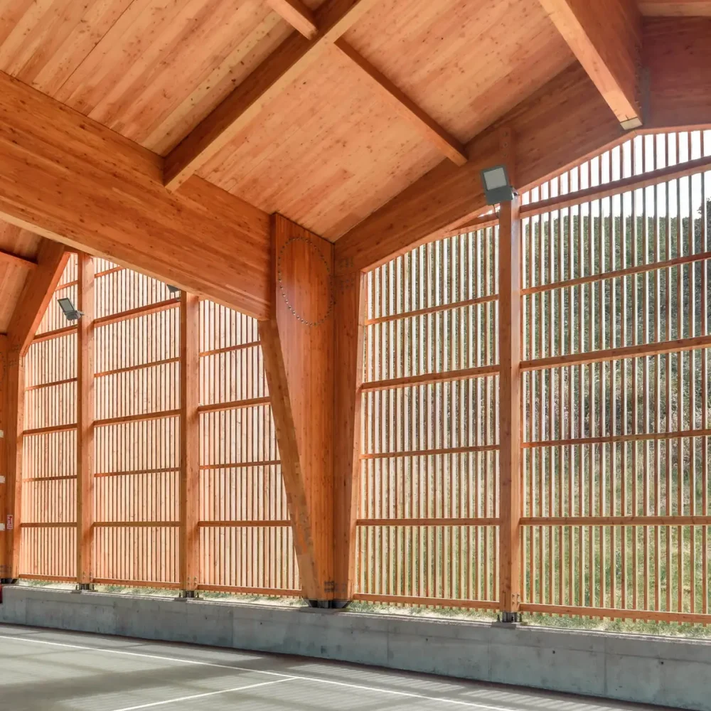A Multi-purpose covered court in Gijon, Spain